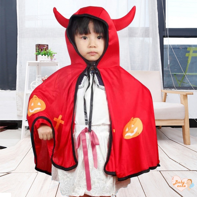 Áo Choàng Hóa Trang Halloween Dễ Thương Cho Bé