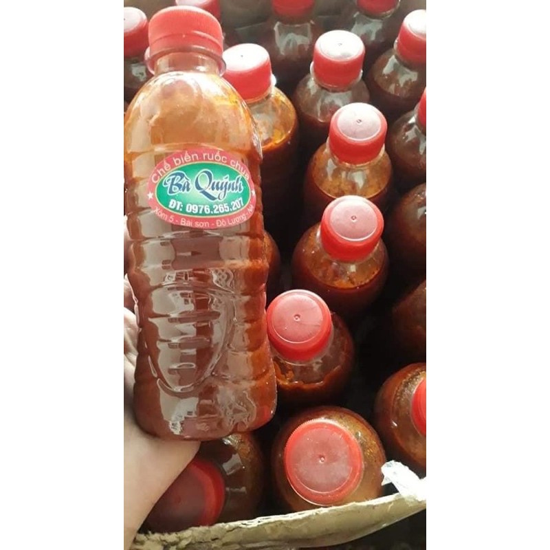 Mắm ruốc chua bà quýnh