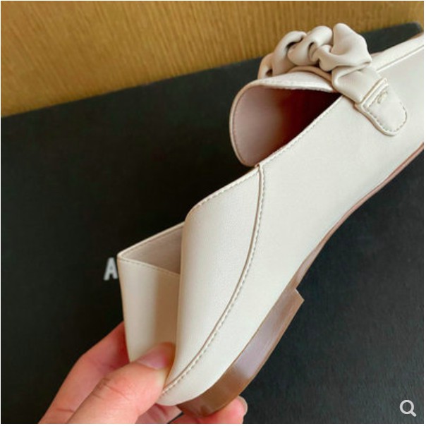 Giày lười mũi vuông đế thấp thời trang sang trọng quý phái phong cách châu âu trẻ trung. hàng quảng châu GCC1057 | BigBuy360 - bigbuy360.vn