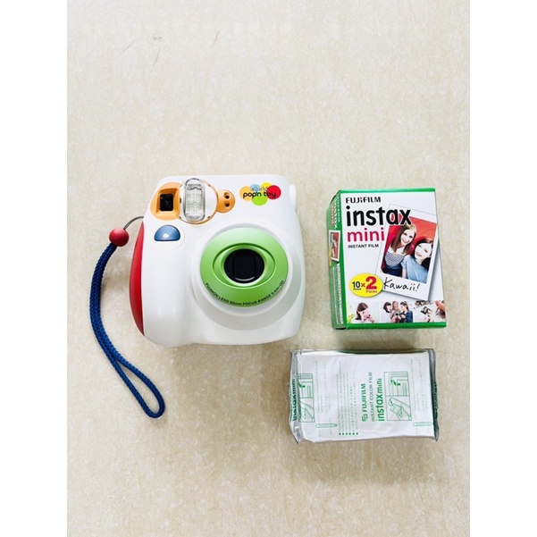 Máy chụp ảnh lấy liền Fujifilm Instax Mini 25 tặng kèm pin và 1 pack film 10 tấm date 2024