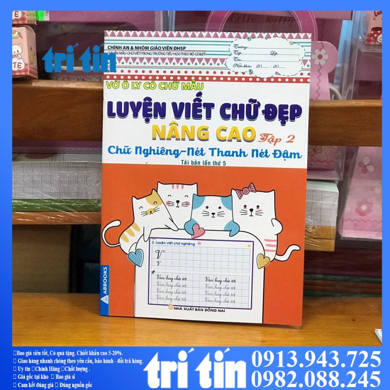 VỞ LUYỆN VIẾT CHỮ ĐẸP