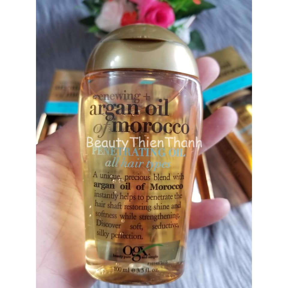 Dầu dưỡng tóc Organix Biotin & Collagen weightless healing Oil treatment 100ml