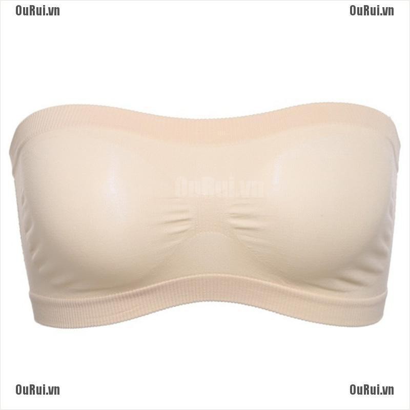 Áo ngực dạng ống không dây co giãn vô hình thoáng khí dành cho nữ FCC AS