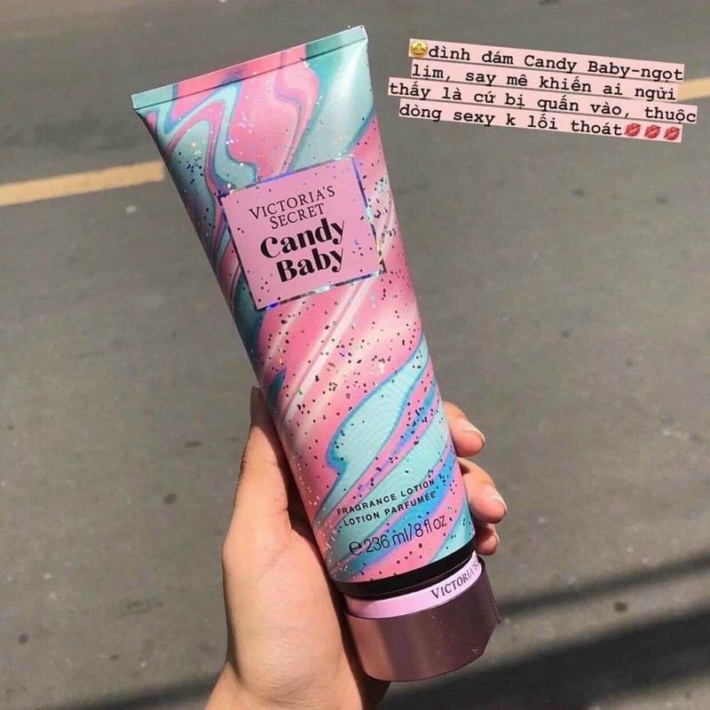 Dưỡng thể nước hoa Victoria's Secret lotion dưỡng mềm mịn lưu hương lan toả