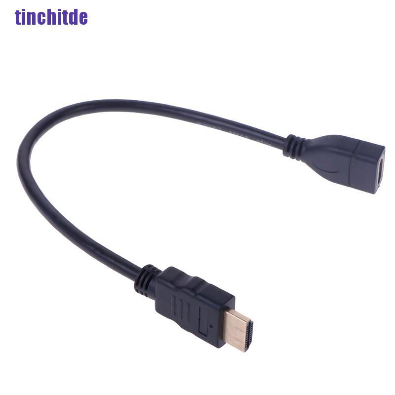 1 Dây Cáp Mở Rộng 15cm / 30cm Hdmi Male Sang Female