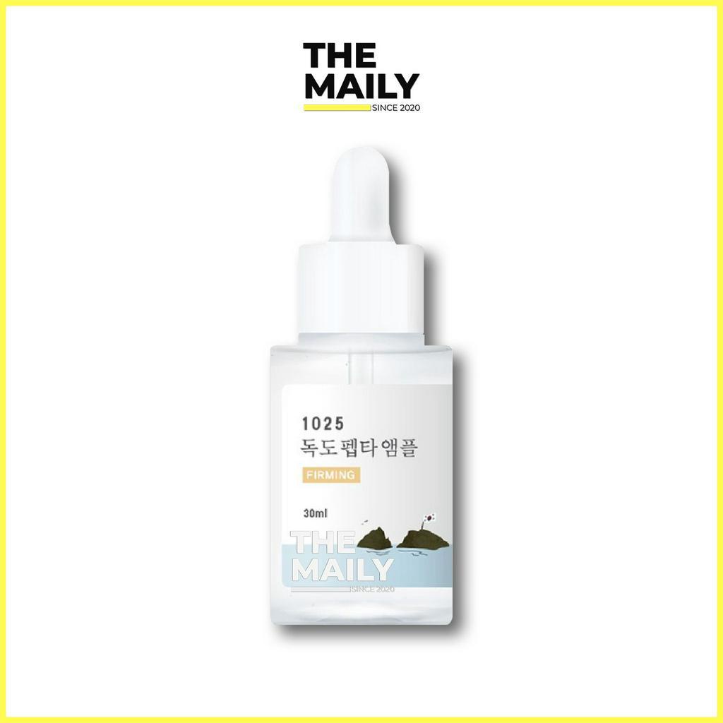 Tinh Chất Tăng Đàn Hồi, Giảm Dấu Hiệu Lão Hoá Da Chứa Peptide ROUND LAB 1025 Dokdo Firming Ampoule 30mL