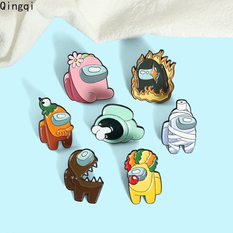 Ghim cài áo Miss Zoe hình nhân vật hoạt hình ngộ nghĩnh