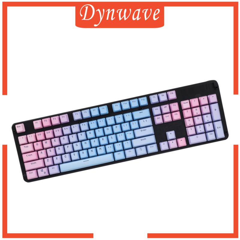 [DYNWAVE] 104 Keys Mechanical Switch Keyboard Keycaps PBT Keycaps