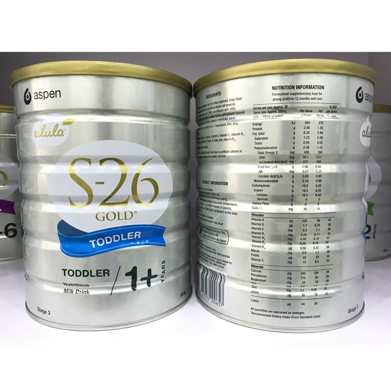 Sữa S26 số 1,2,3 gold 900g ( Cam kết 100% chính hãng)