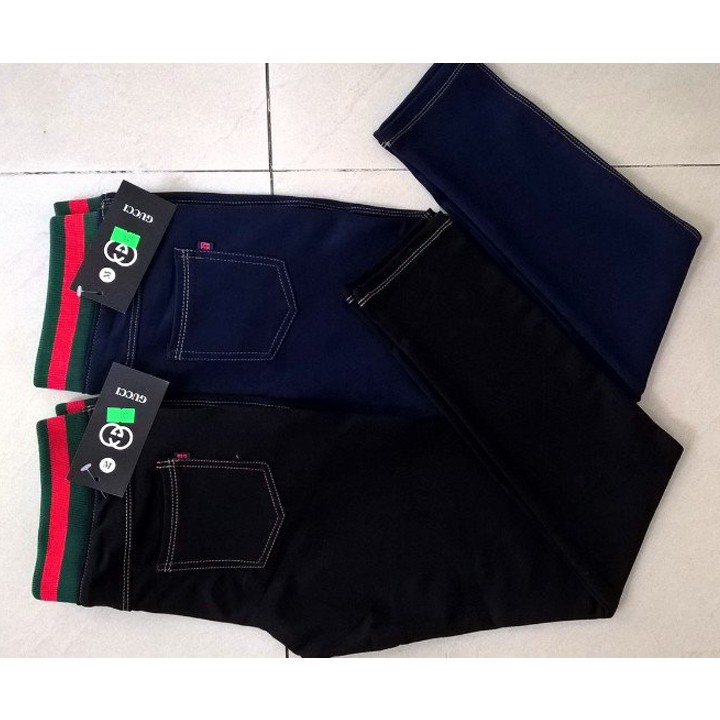 Quần Legging giả jean 4 túi lưng thun | BigBuy360 - bigbuy360.vn