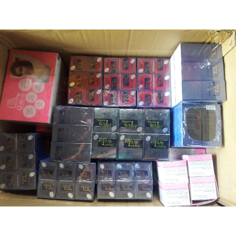 Combo Kem và serum Super White gồm mụn, nám, trắng da