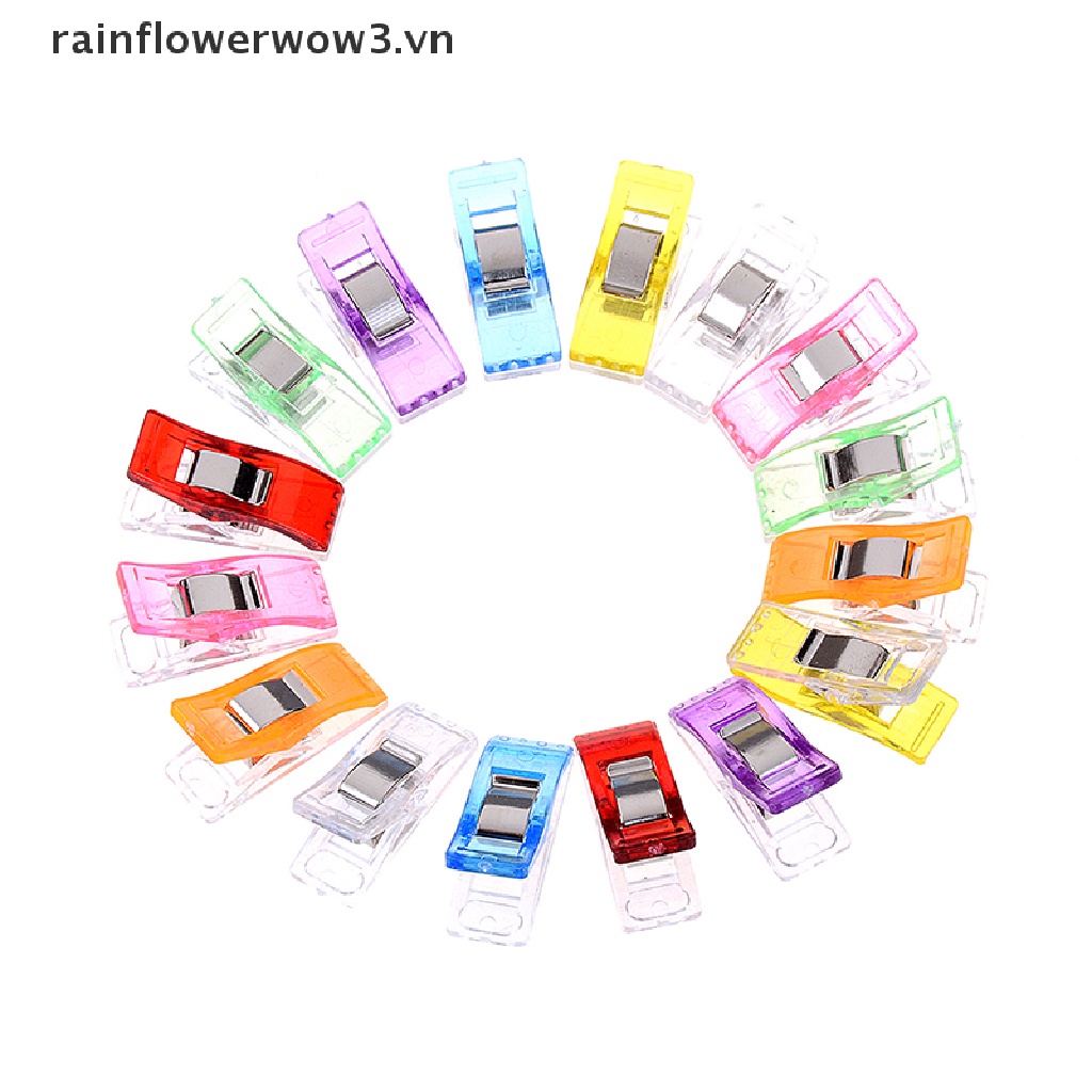 Bộ 10 Kẹp Nhựa Dùng Cố Định Quần Áo Tiện Dụng