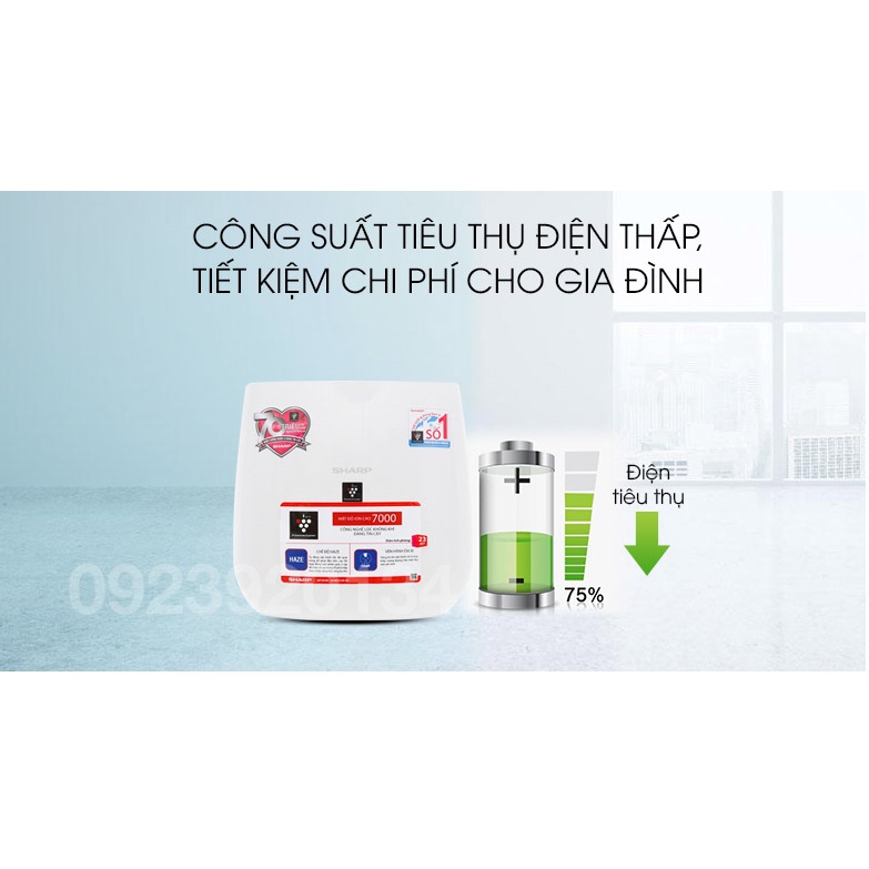 [Mã 155ELSALE giảm 7% đơn 300K] Máy lọc không khí Sharp FP-J30E-B