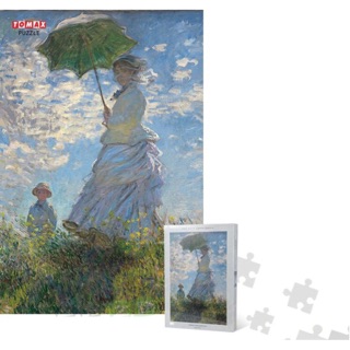 Tranh ghé hình 1000 miếng - Madam Monet and her son