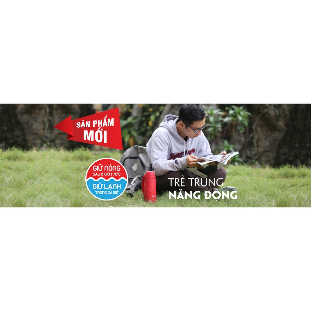 Phích đựng nước giữ nóng/lạnh 0.45 lít Rạng Đông RD 04528N1