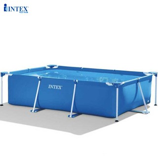 BỂ BƠI KHUNG KIM LOẠI CHỮ NHẬT INTEX 28272