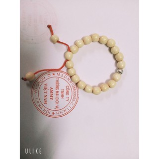 Vòng dâu tằm chỉ đỏ an toàn cho bé Vòng dâu tằm chỉ đỏ bi bạc tránh gió bảo vệ bé