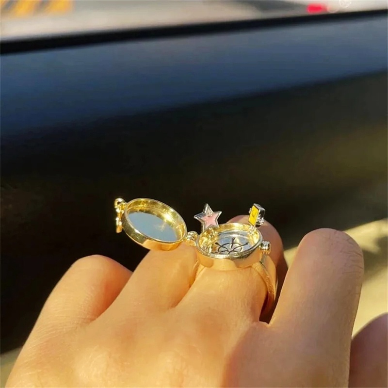Nhẫn Thời Trang Hip Hop Đường Phố Có Thể Điều Chỉnh Kích Cỡ Cho Nữ