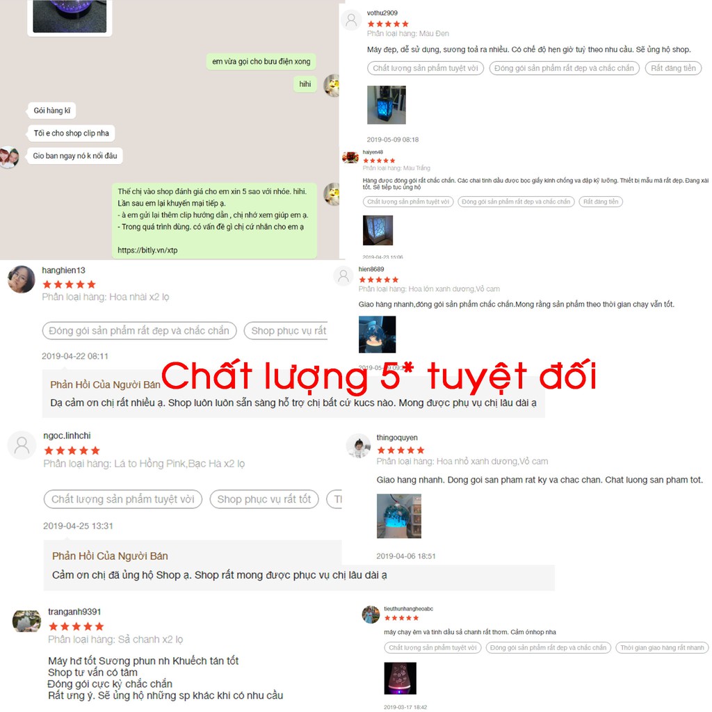 Máy Khuếch Tán Tinh Dầu Siêu Âm Loại Lớn Kèm Sạc Adapter