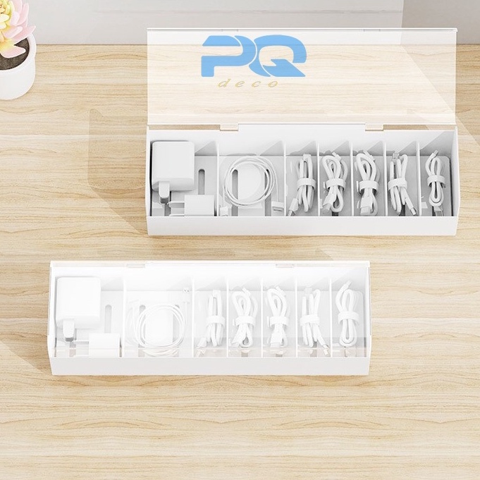 Hộp đựng dây sạc điện thoại tai nghe củ sạc đa năng HD21