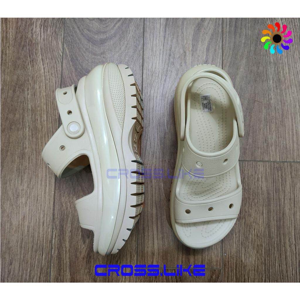 Sandal nữ CROSS Crush bóng , dép quai hậu cao 7cm cực tôn dáng, siêu bền, đi mưa thoải mái.