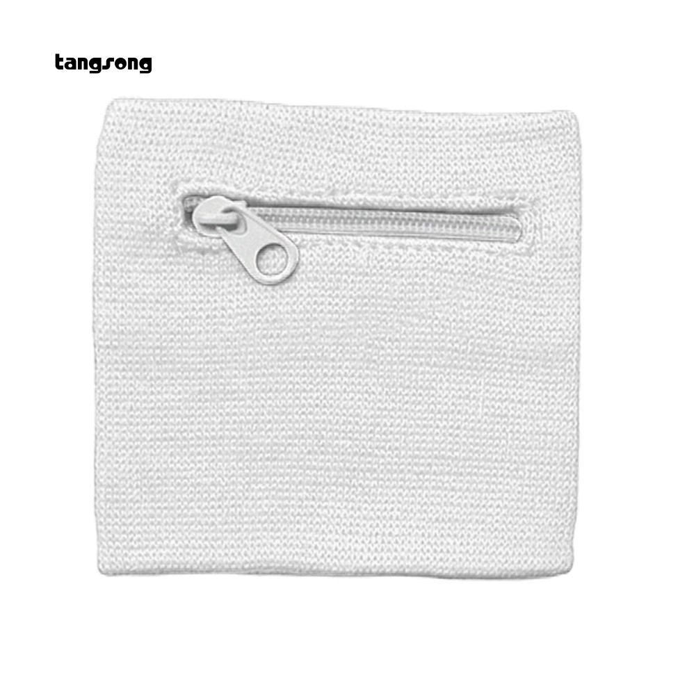 Túi Đựng Tiền Xu Đeo Cổ Tay Mini Có Khóa Kéo Phong Cách Thể Thao