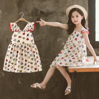 Đầm xòe công chúa xinh xắn dành cho bé gái