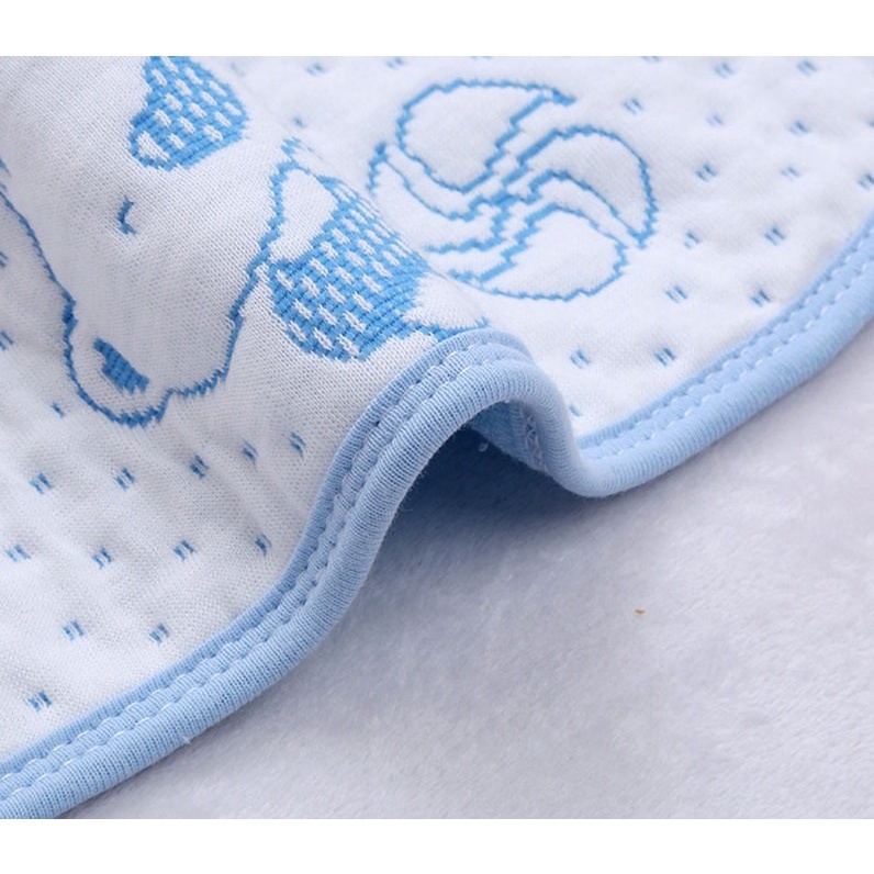 Thảm lót - Miếng lót chống thấm 4 lớp 2 mặt bông cho bé sơ sinh, Lót chống thấm mềm mịn an toàn cho bé Thị Nắng Store