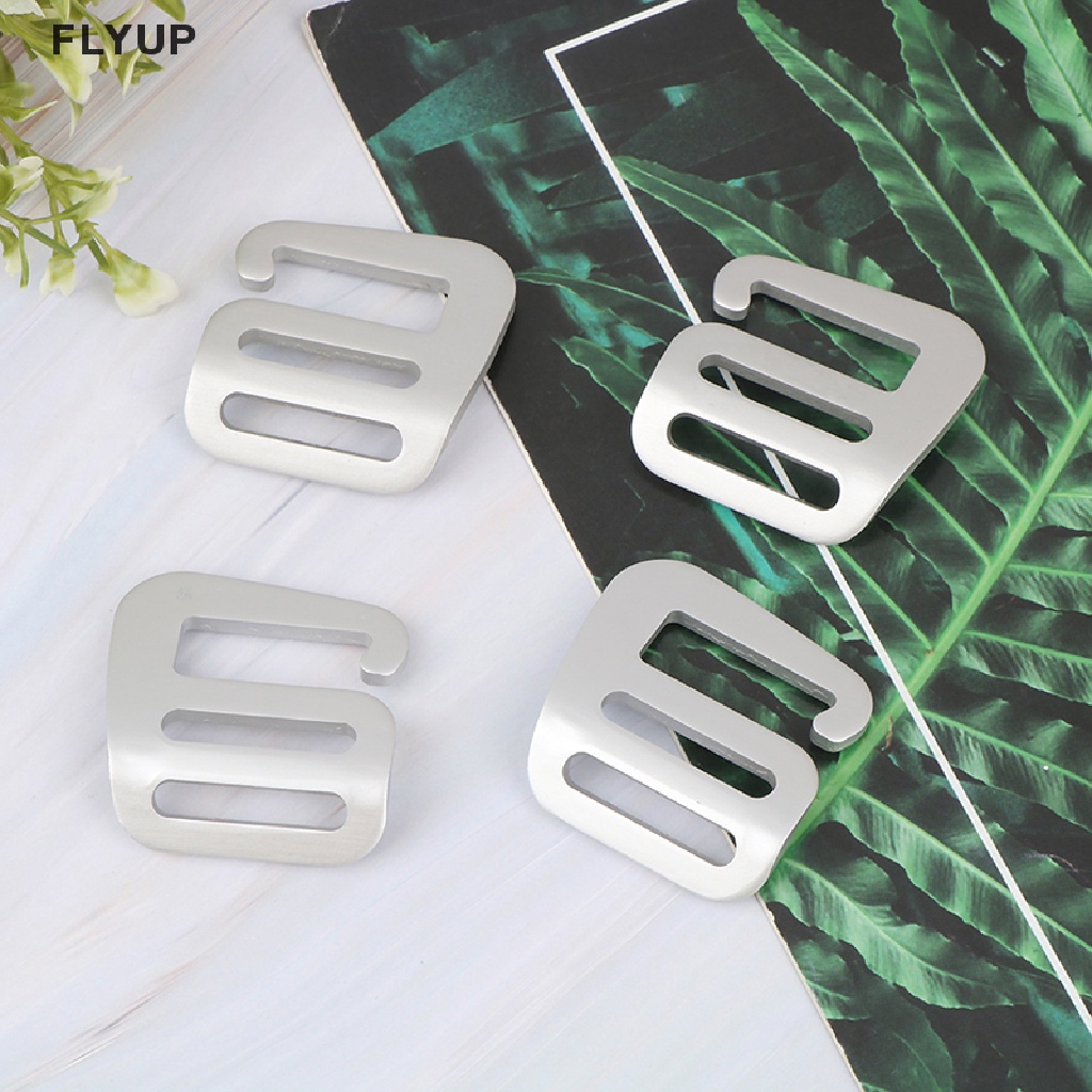 Bộ 2 Móc Khóa Dây Đeo Ba Lô Diy Chữ G Bằng Nhôm Tháo Gỡ Nhanh