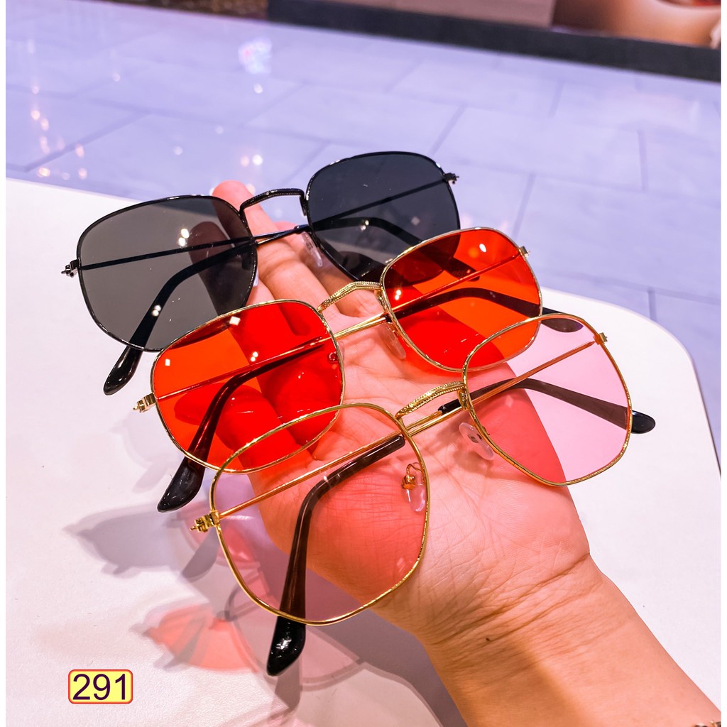 Mắt Kính Thời Trang Hot Trend 206 K291 Nhiều Màu Cực Đẹp - Hazo