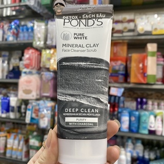 Sữa rửa mặt Pond's đất sét khoáng thạch 90g