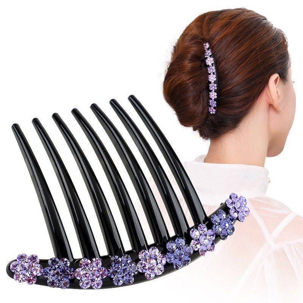 Kẹp Tóc Đính Đá Thời Trang Dành Cho Nữ