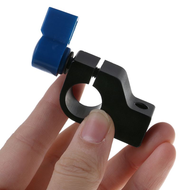Kẹp Đơn Chuyên Nghiệp 15mm Với Hai Lỗ 1 / 4 &quot;Cho Máy Ảnh DSLR