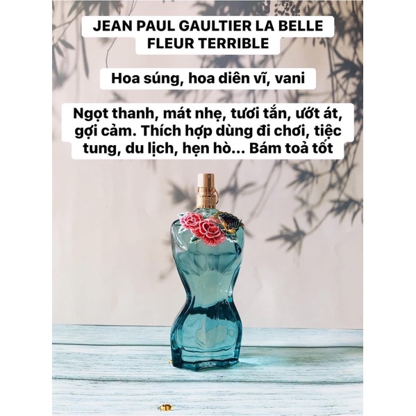 Nước Hoa Jean Paul Gaultier La Belle Fleur Terrible 2022 10ml