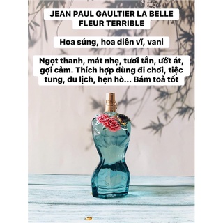 Nước hoa jean paul gaultier la belle fleur terrible 2022 10ml