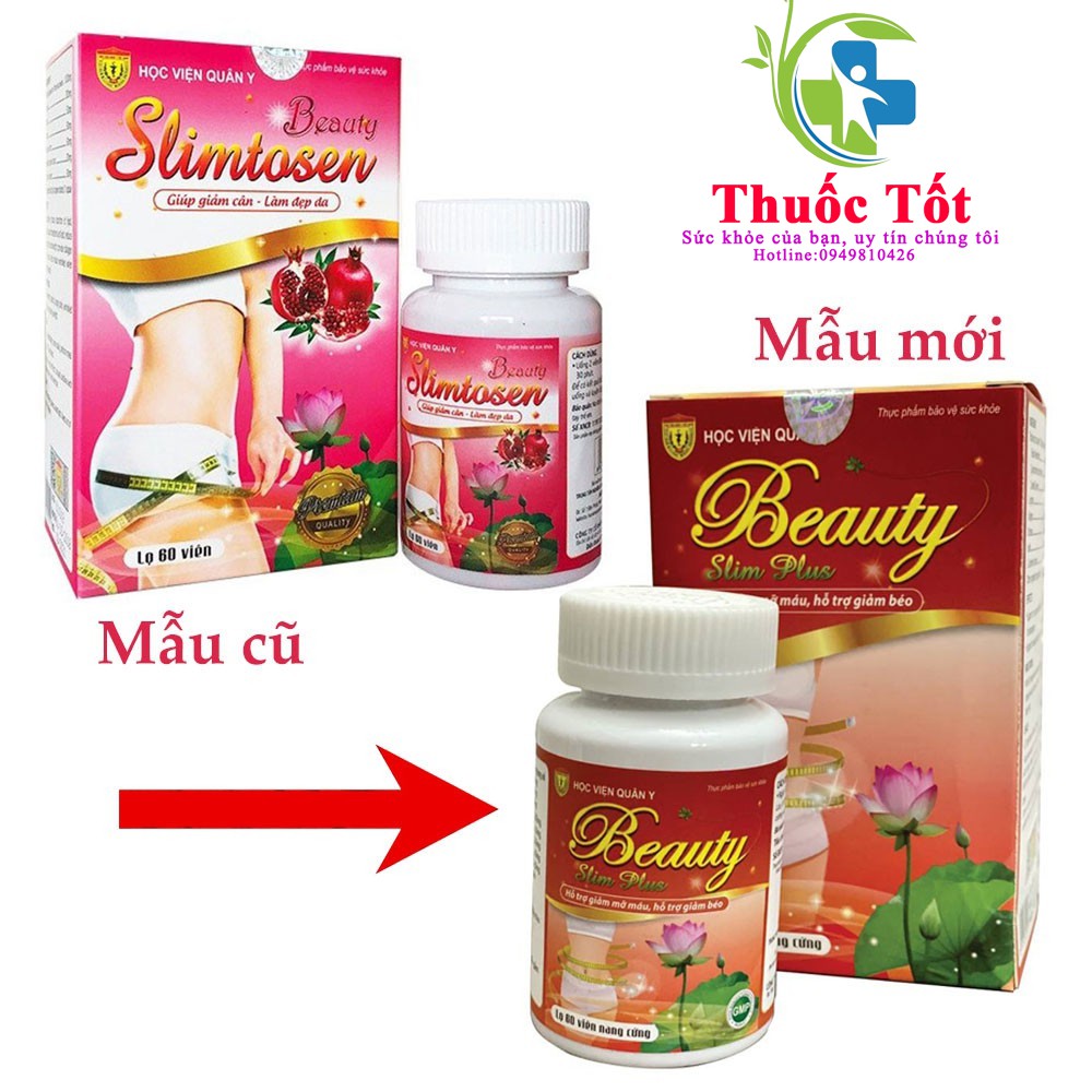 Viên giảm cân đẹp da Beauty Slim Plus Học Viện Quân Y | BigBuy360 - bigbuy360.vn