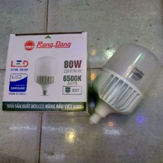 Bóng đèn led trụ Rạng đông 80w ánh sáng trắng
