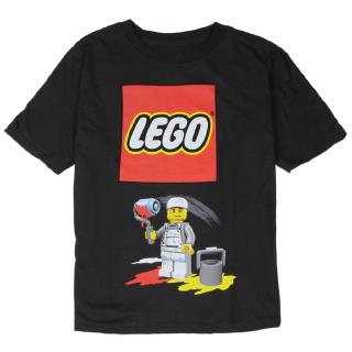 Áo Thun Tay Ngắn Cổ Tròn In Hình Lego Phong Cách Nhật Bản Cho Nam