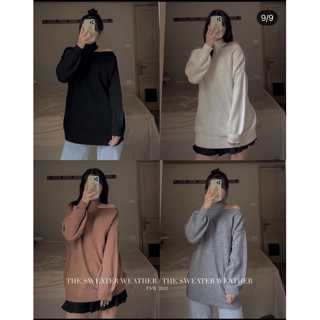 Áo Len Khoét Vai(ảnh thật) | BigBuy360 - bigbuy360.vn