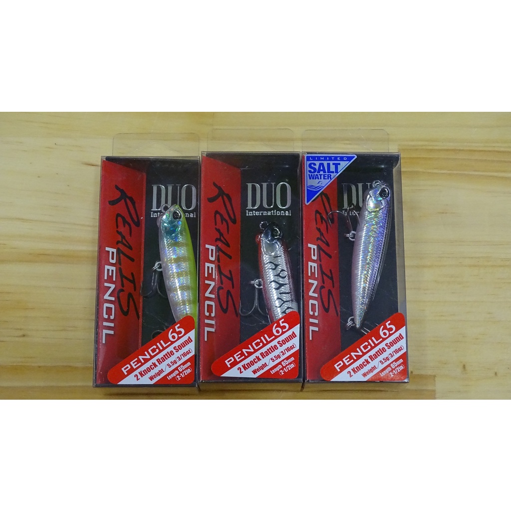 Mồi giả câu cá DOU REALIS PENCIL 65