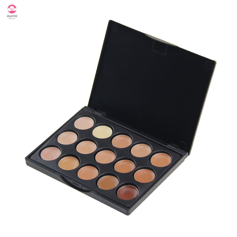 (Hàng Mới Về) Bảng Kem Che Khuyết Điểm 15 Màu Chuyên Nghiệp | BigBuy360 - bigbuy360.vn