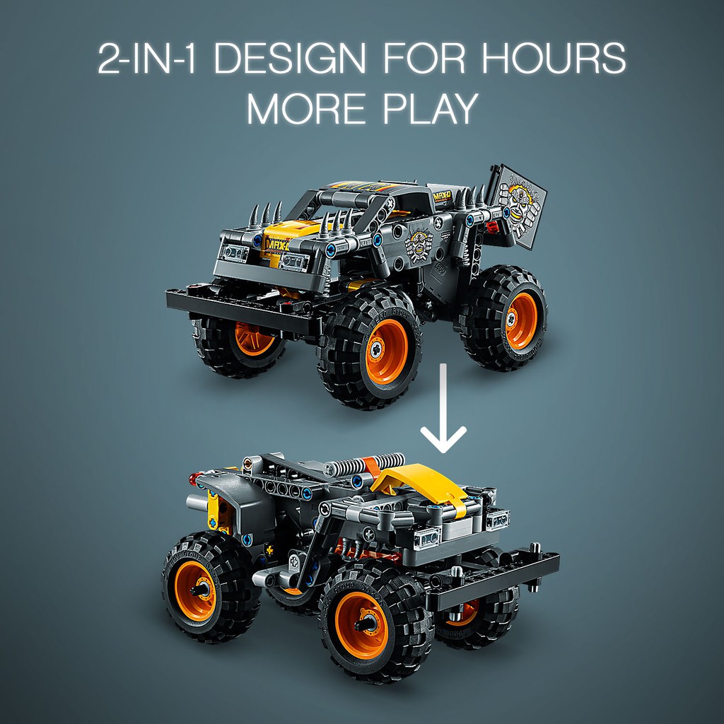 LEGO TECHNIC 42119 Chiến Xe Monster Jam Max-D ( 230 Chi tiết)