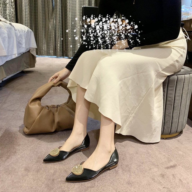 Giày Búp Bê Nữ, Giày Bệt Mũi Nhọn Mềm, Giày Đế Bằng Thời Trang | BigBuy360 - bigbuy360.vn