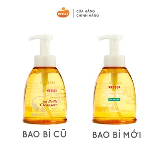 Nước rửa bình sữa Wesser dạng chai 500ml (Nhập khẩu Hàn Quốc)