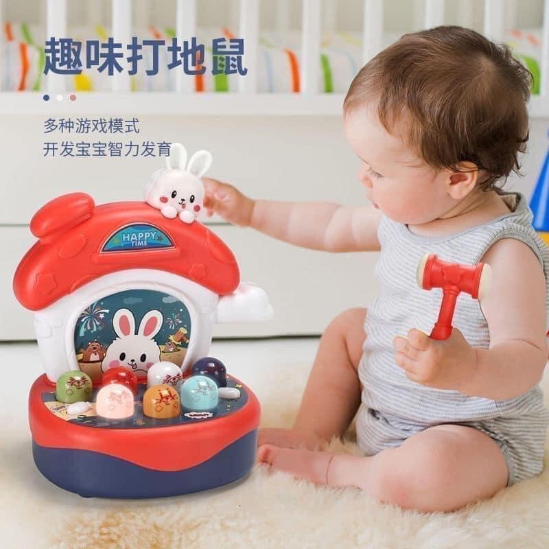 BỘ ĐỒ CHƠI ĐẬP CHUỘT CÓ NHẠC VÀ CHƠI PIANO MÃ 03 SIÊU HÓT HÍT