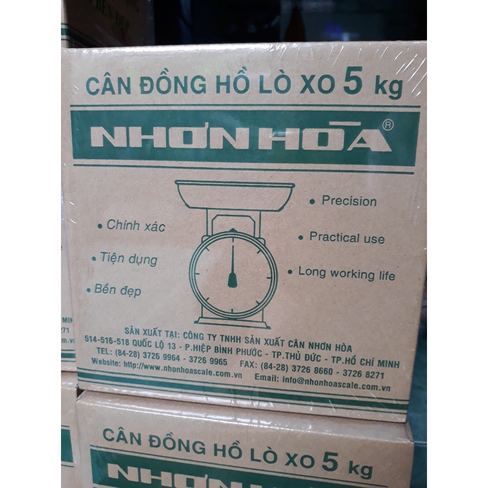 CÂN NHƠN HÒA 5KG- HÀNG CÔNG TY CHÍNH HÃNG (NGUYÊN HỘP)