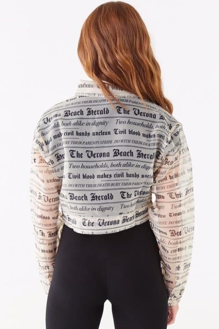 ÁO KHOÁC CROPTOP F21