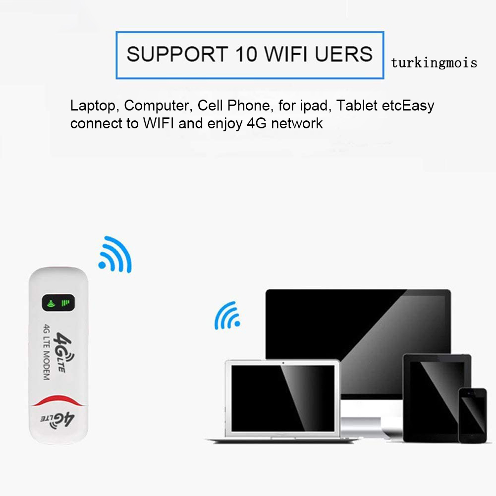 Bộ Phát Sóng Wifi 100mbps Usb 4g Không Dây Nhỏ Gọn Tiện Dụng | BigBuy360 - bigbuy360.vn