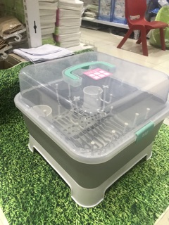 Giá úp bát và bình sữa Aag