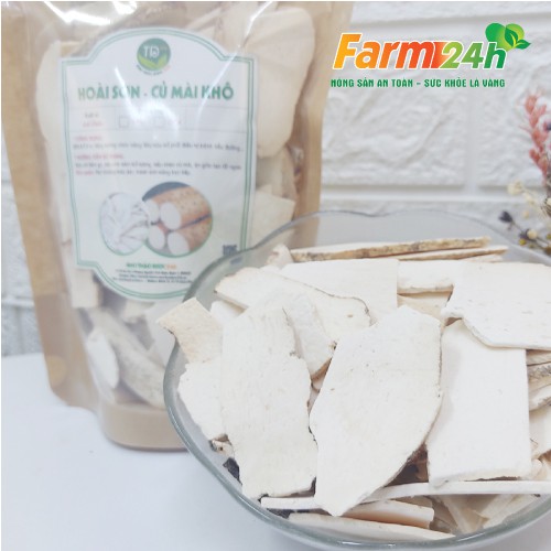 Hoài sơn - Củ mài khô loại 1 giúp cải thện tiêu hóa, bồi bổ cơ thể, ngăn ngừa tiểu đường, tốt cho nam giới | Farm24h